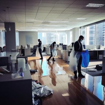 Nettoyage dans le Var : Éléments salissant les locaux professionnels